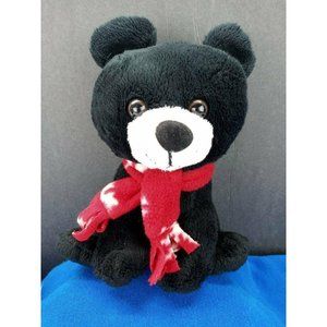 Black Bear Plush Animal Adventure Sweet Sprouts 8"